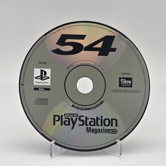 Official UK PlayStation Magazine CD 54 - PS1 Demo (SCED-01828)