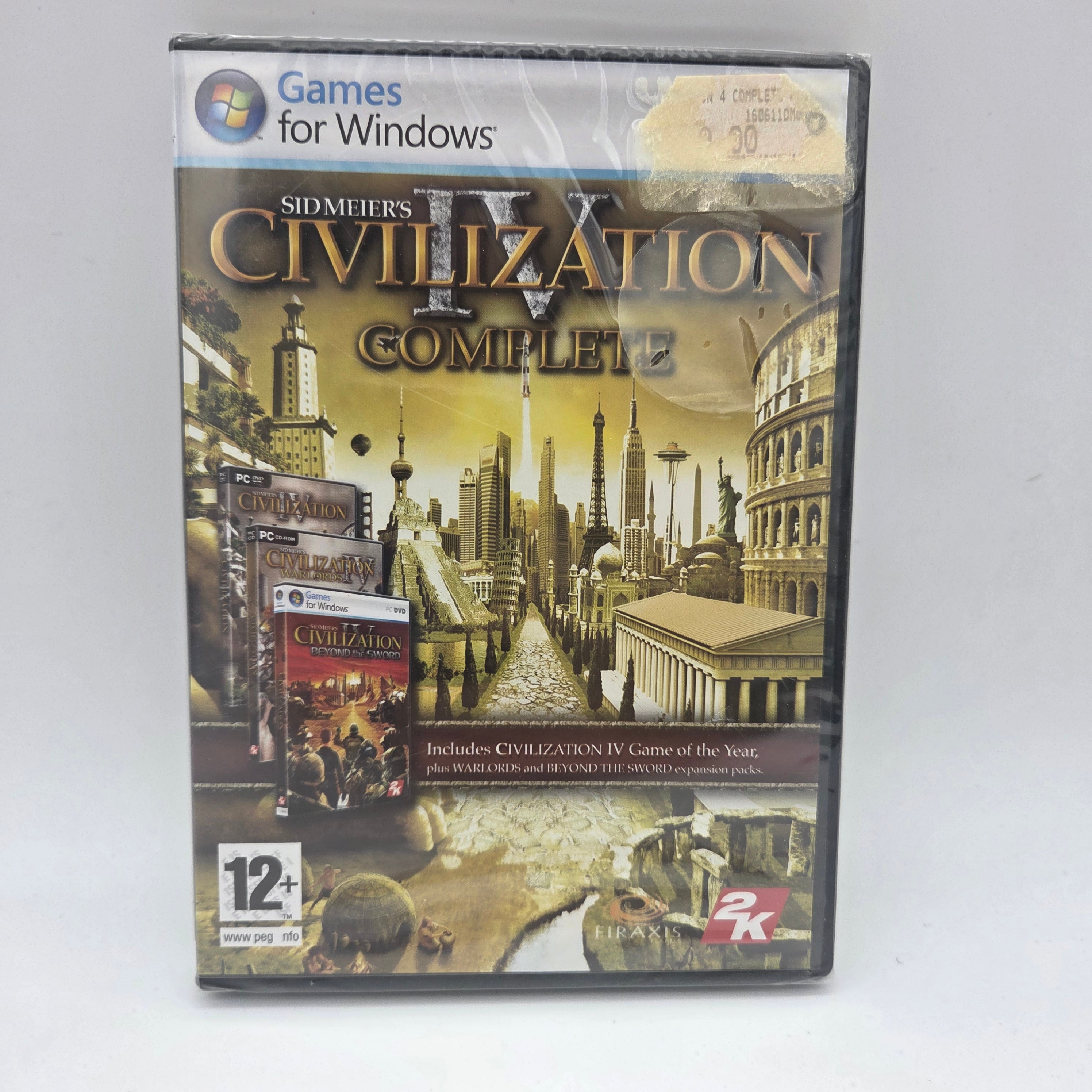 Sid Meier’s Civilization IV: Complete PC (SEALED) – dkretro