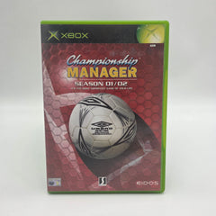 Championship Manager: Season 01/02 Xbox Original