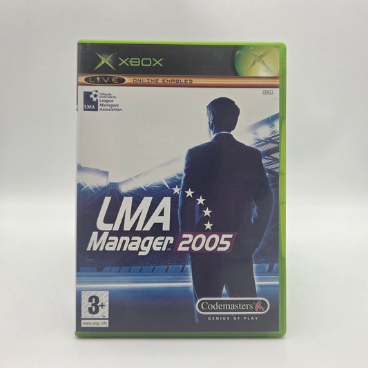 LMA Manager 2005 Xbox Original