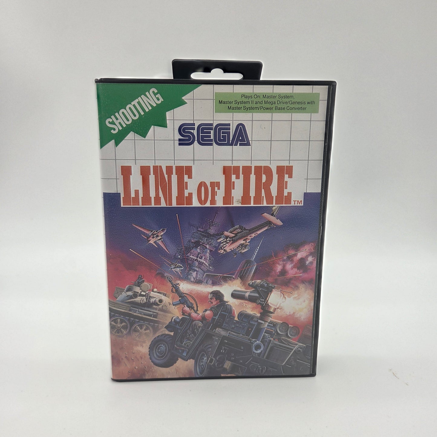 Line of Fire SEGA Master