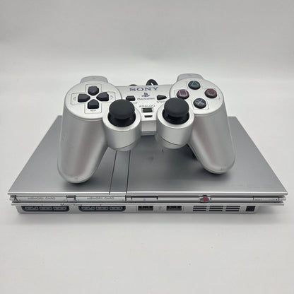 Sony PlayStation 2 Slim - Silver (Refurbished)