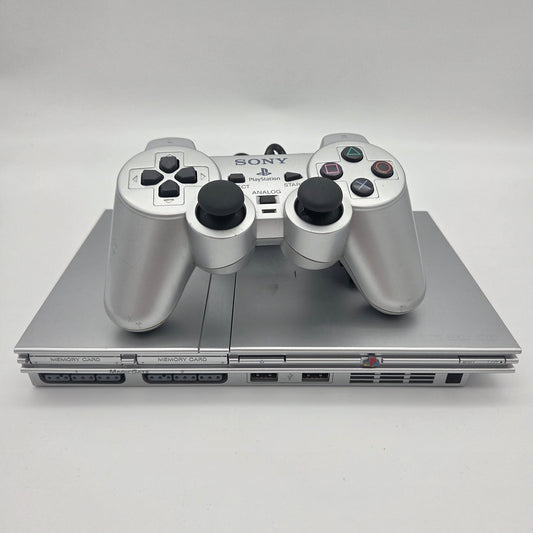 Sony PlayStation 2 Slim - Silver (Refurbished)
