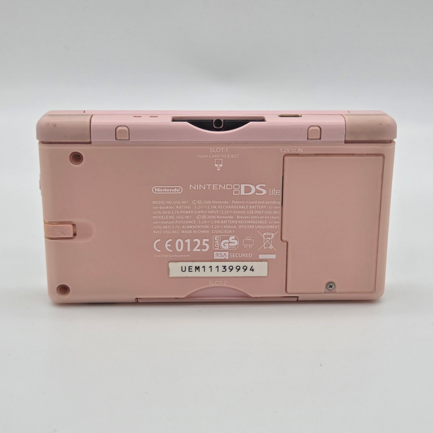 Nintendo DSi – Lyserød