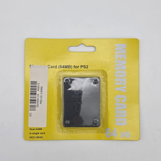 PlayStation 2 Memory Card 64MB  - NEW (Boxed)