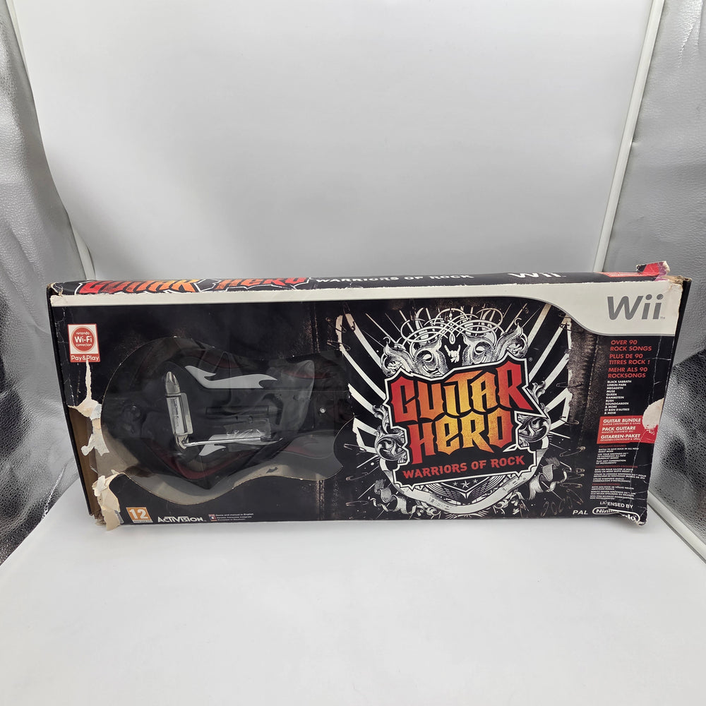 Guitar Hero Controller - Warriors of Rock Wii (Komplet i boks)