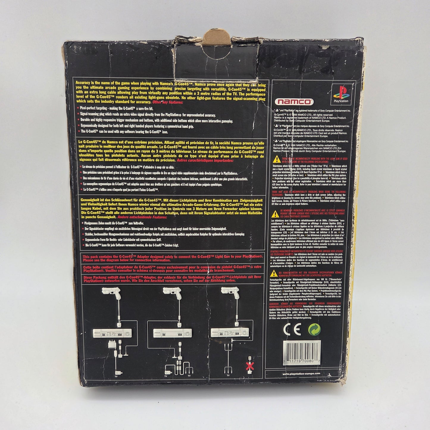 Sony PlayStation G-con 45 Light Gun (Boxed)