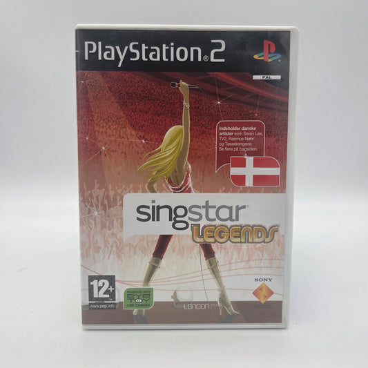Singstar Legends (Dansk) PS2