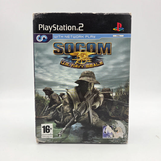 SOCOM: U.S. Navy SEALs PS2 (Big Box)