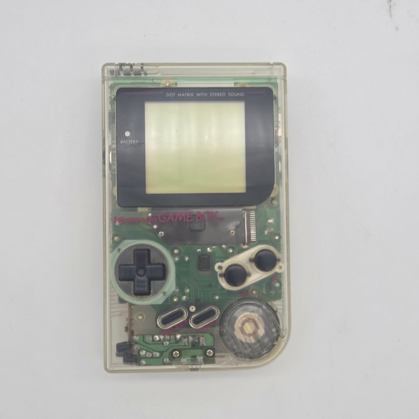 Nintendo Game Boy DMG-01 Transparent/Clear