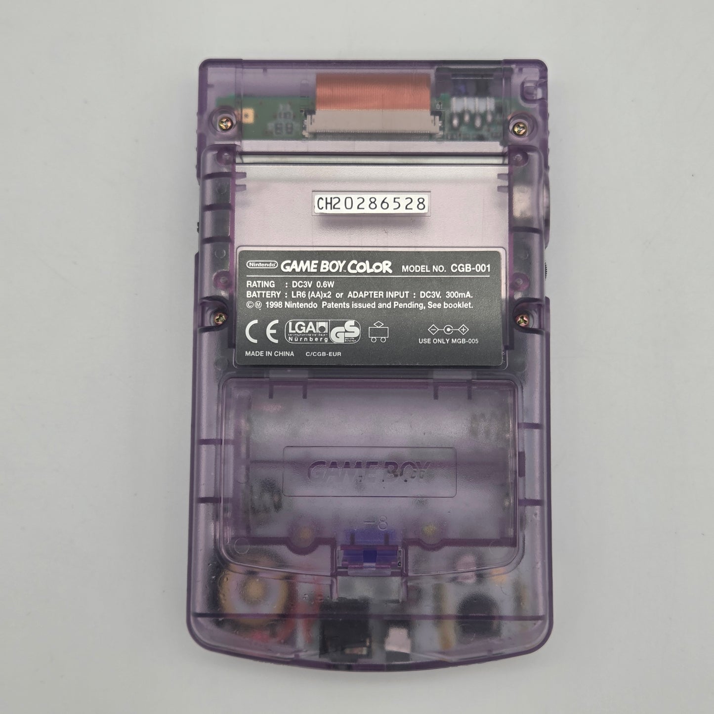 Gameboy Color Konsol (Atomic Purple)