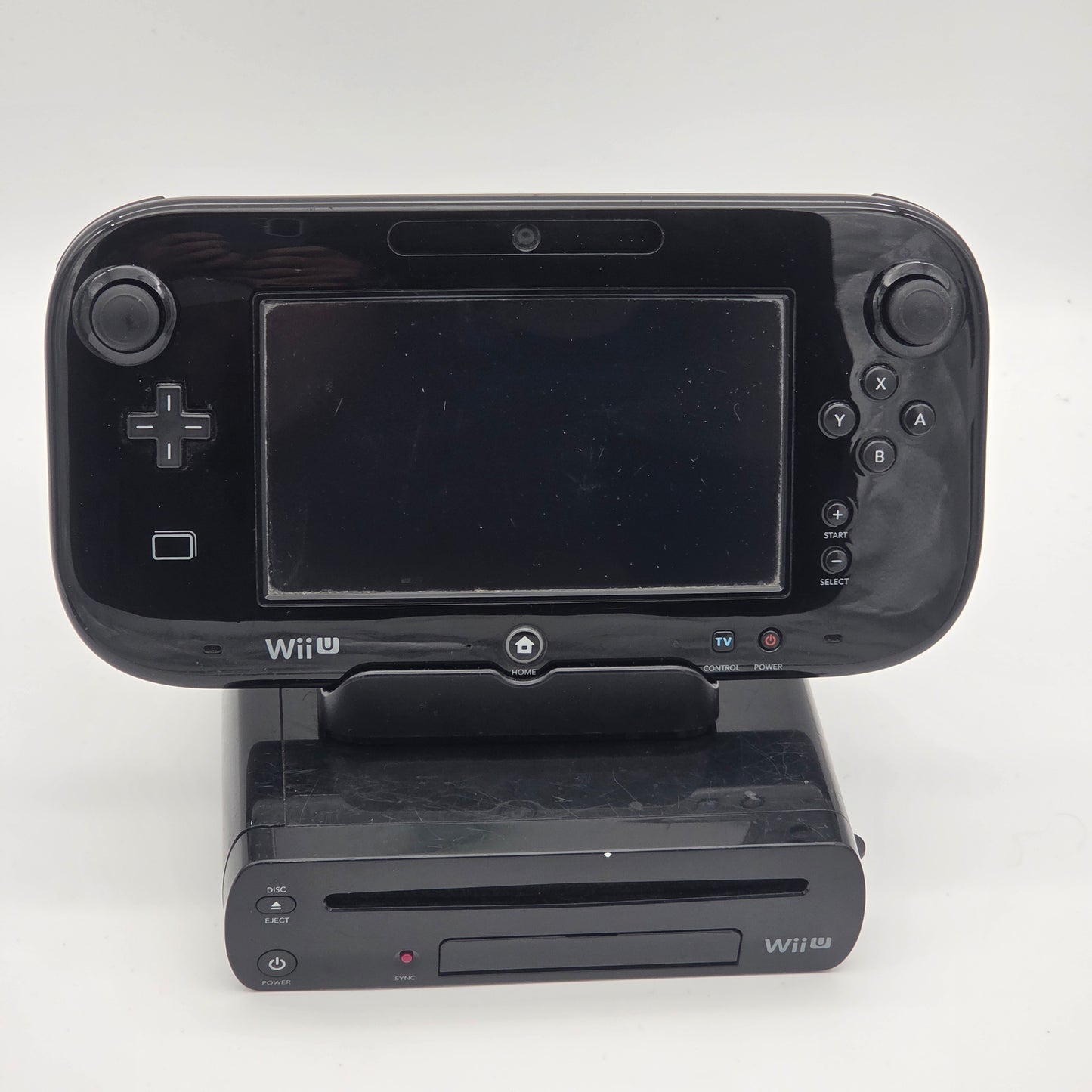 Nintendo Wii U Console Premium Black + Gamepad