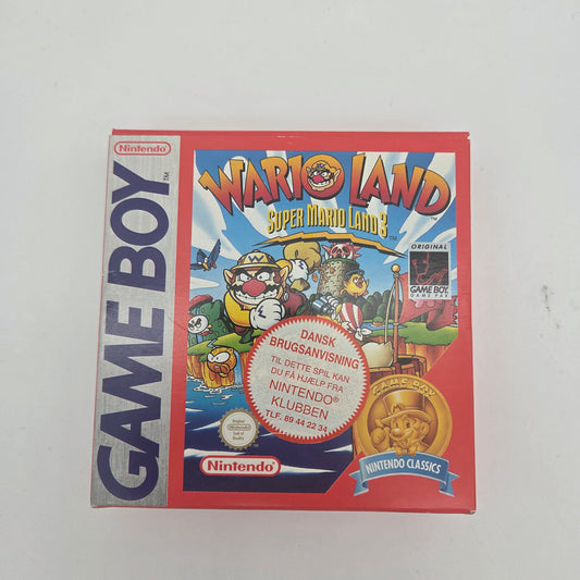 Wario Land: Super Mario Land 3 GBC (Boxed) - Mint eksempel