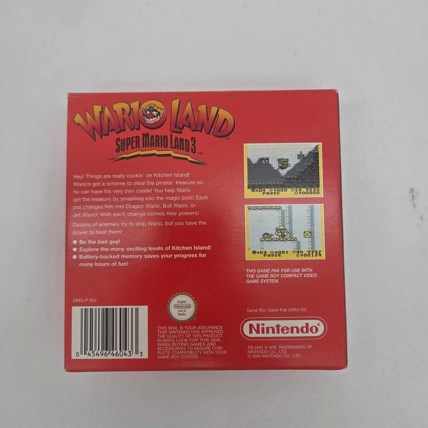 Wario Land: Super Mario Land 3 GBC (Boxed) - Mint eksempel