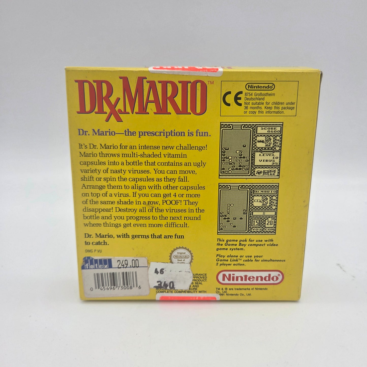 Dr. Mario GBC (Boxed) - Mint eksempel