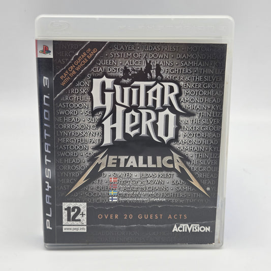 Guitar Hero Metallica PS3