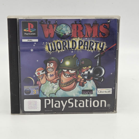 Worms World Party PS1