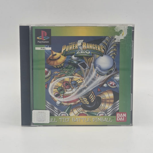 Power Rangers Zeo Full Tilt Battle Pinball PS1