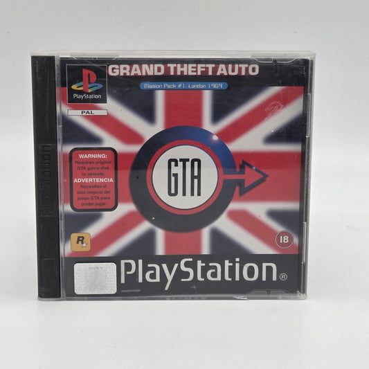 Grand Theft Auto Mission Pack 1 London 1969 PS1