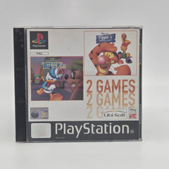 Disney Donald Duck Quack Attack + Tigger’s Honey Hunt PS1
