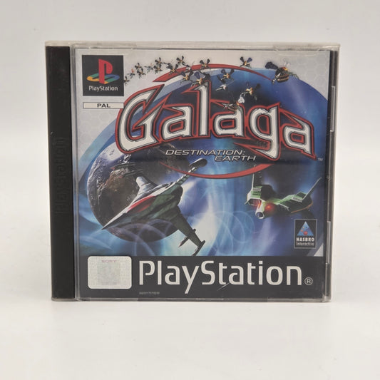 Galaga Destination Earth PS1