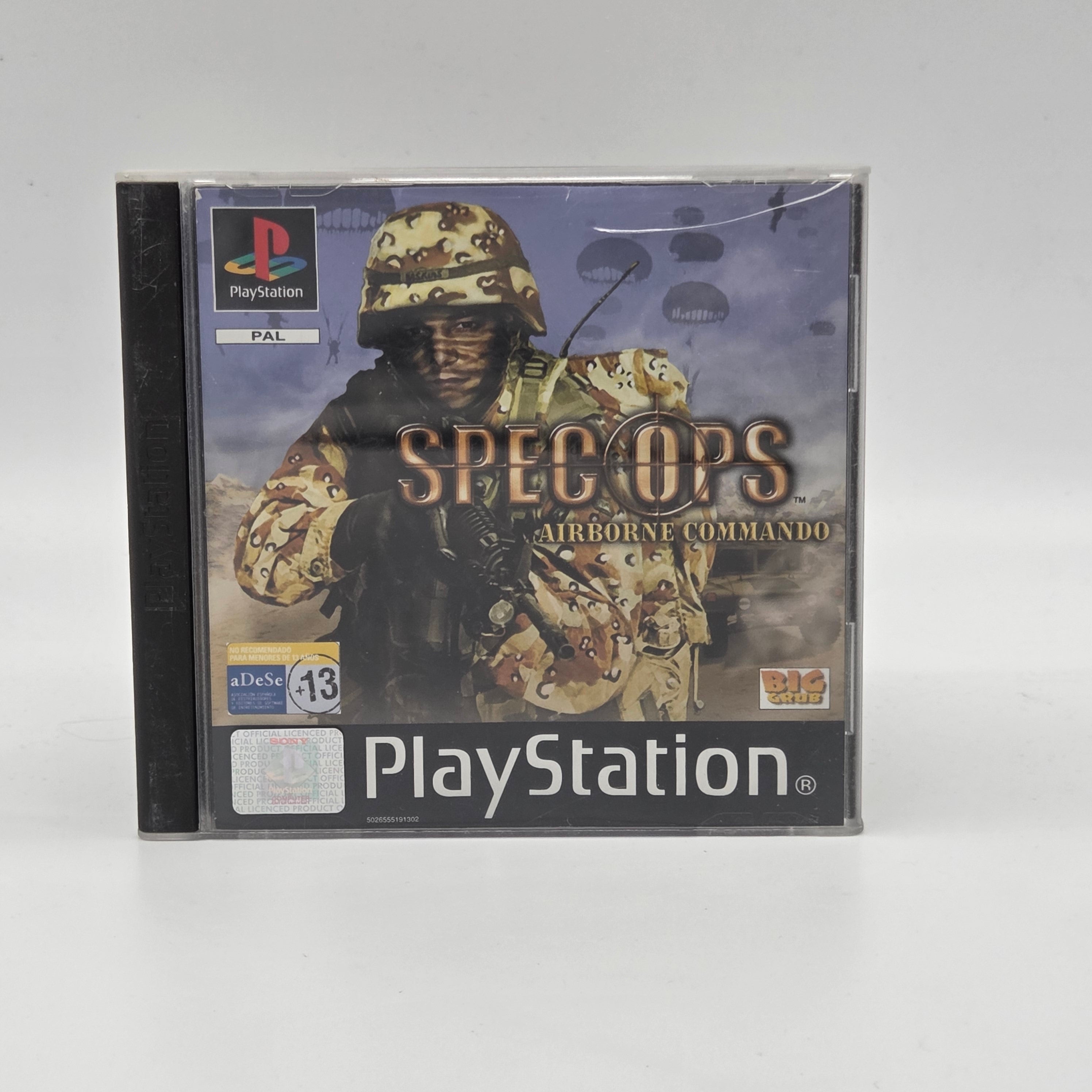 Spec Ops Airborne Commando PS1 – dkretro