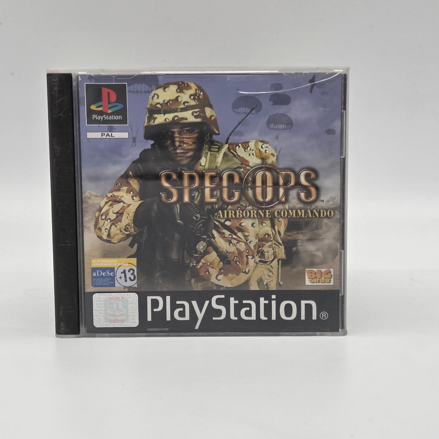 Spec Ops Airborne Commando PS1