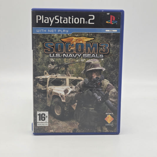 SOCOM 3: U.S. Navy SEALs PS2