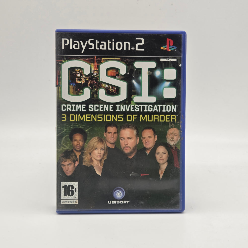 CSI: 3 Demensions of Murder PS2