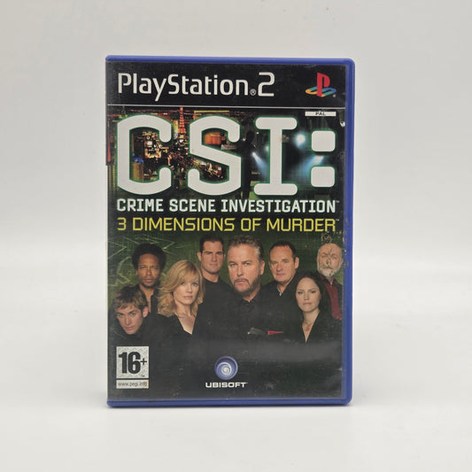 CSI: 3 Demensions of Murder PS2