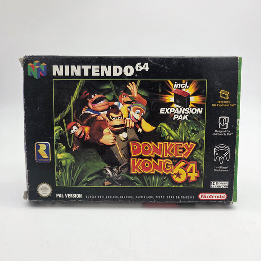 Donkey Kong 64 N64 (Boxed)