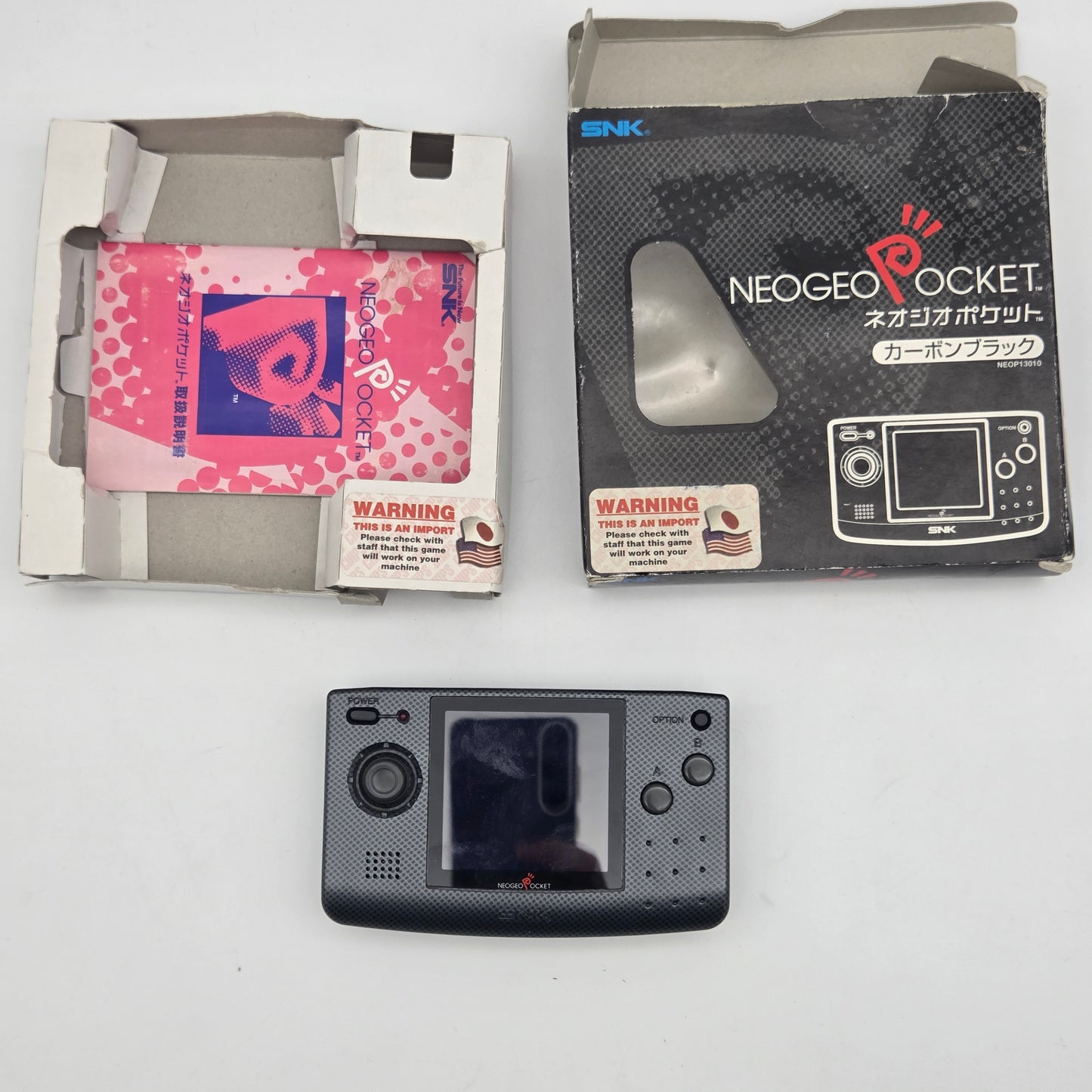 Neo Geo Pocket Charcoal Black (Komplet i boks)
