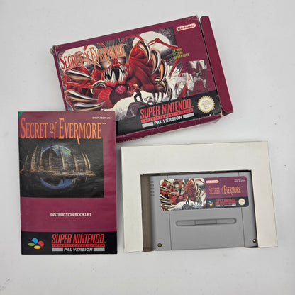 Secret of Evermore SNES (Boxed)