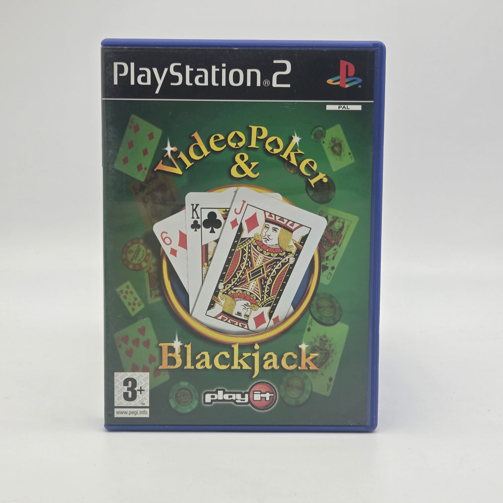 Video Poker & Blackjack PS2