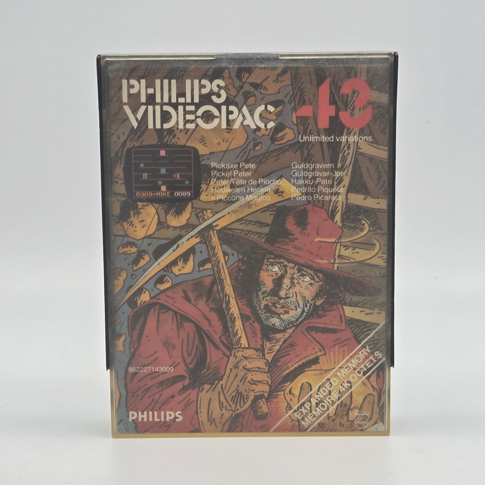Pickaxe Pete Philips Videopac 43