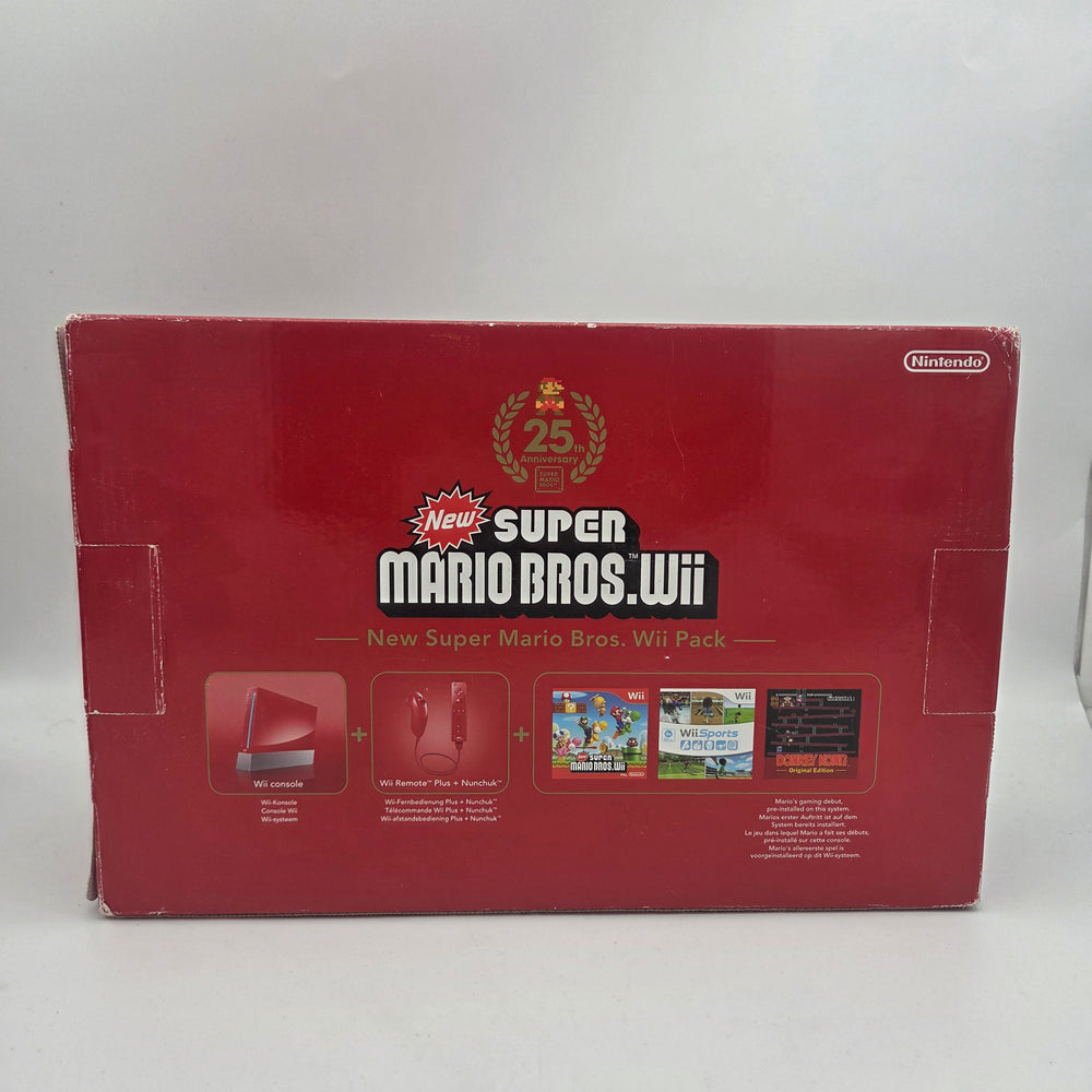Nintendo Wii Konsol - Super Mario 25th Anniversary (Komplet i boks)