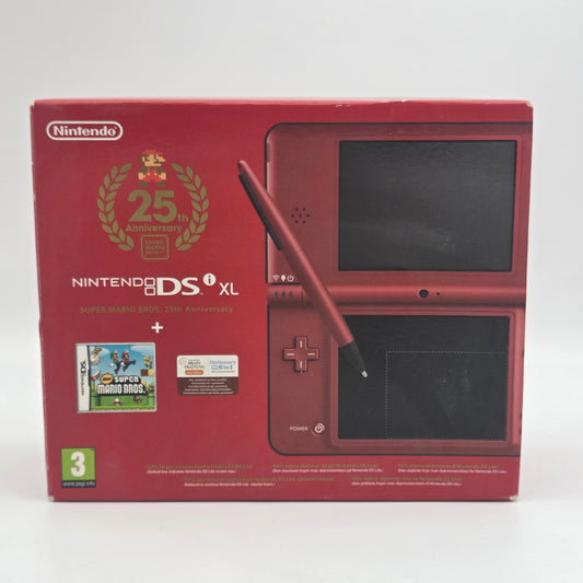 Nintendo DS XL Super Mario Bros 25th Anniversary Limited Edition (Komplet i boks)