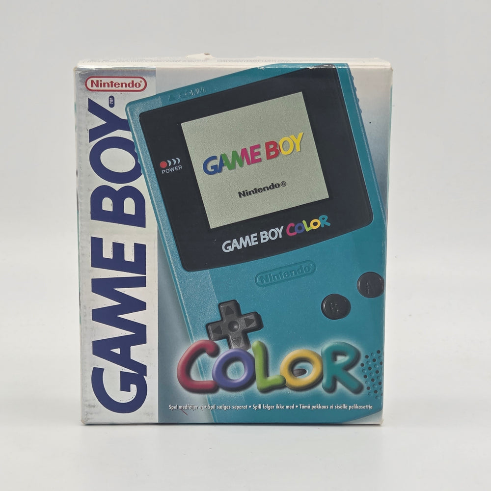 Nintendo Game Boy Color Turkis (Komplet i boks)