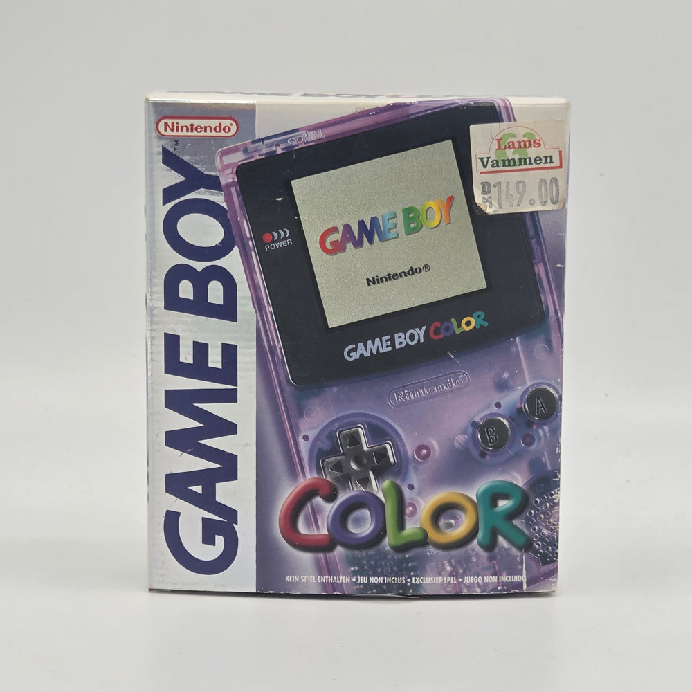 Nintendo Game Boy Color Purple (Komplet i boks)
