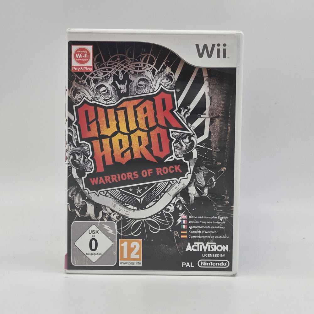 Guitar Hero Warrior of Rock Wii