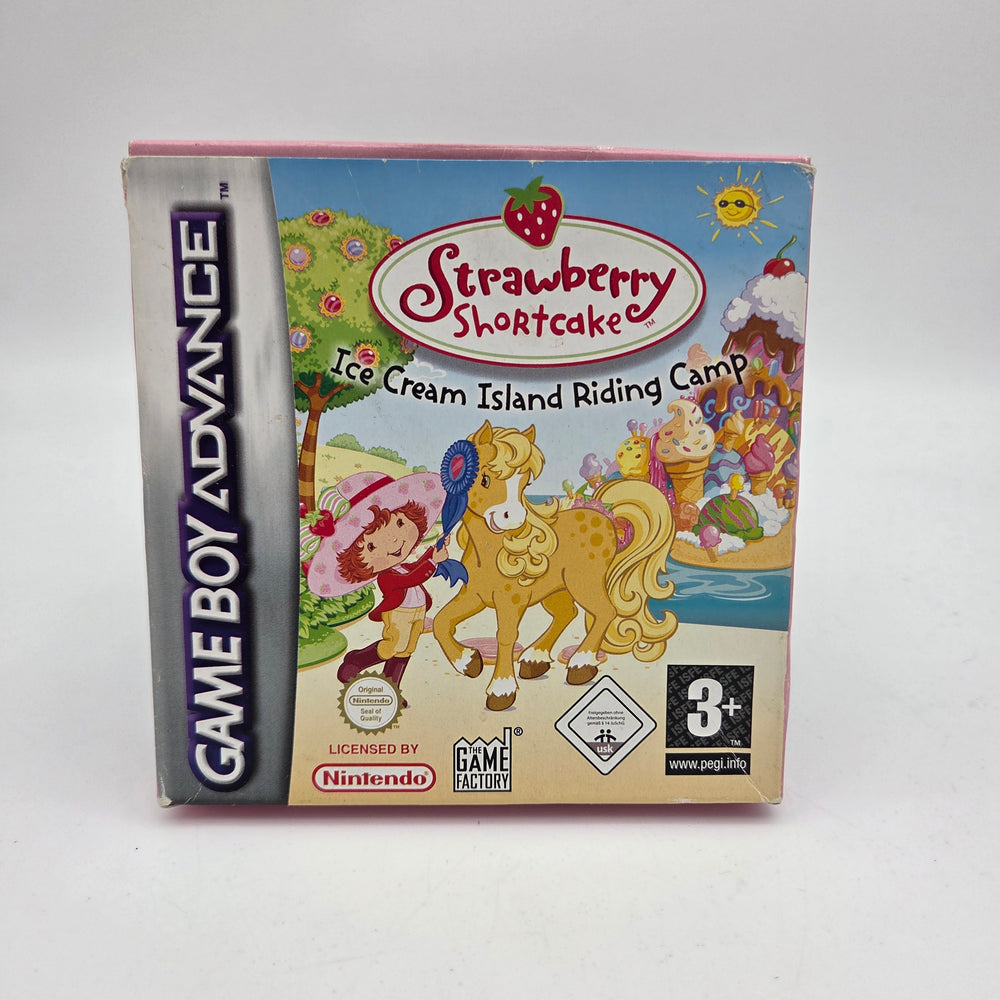 Strawberry Shortcake: Ice Cream Island Riding Camp (Game Boy Advance - Boxed)