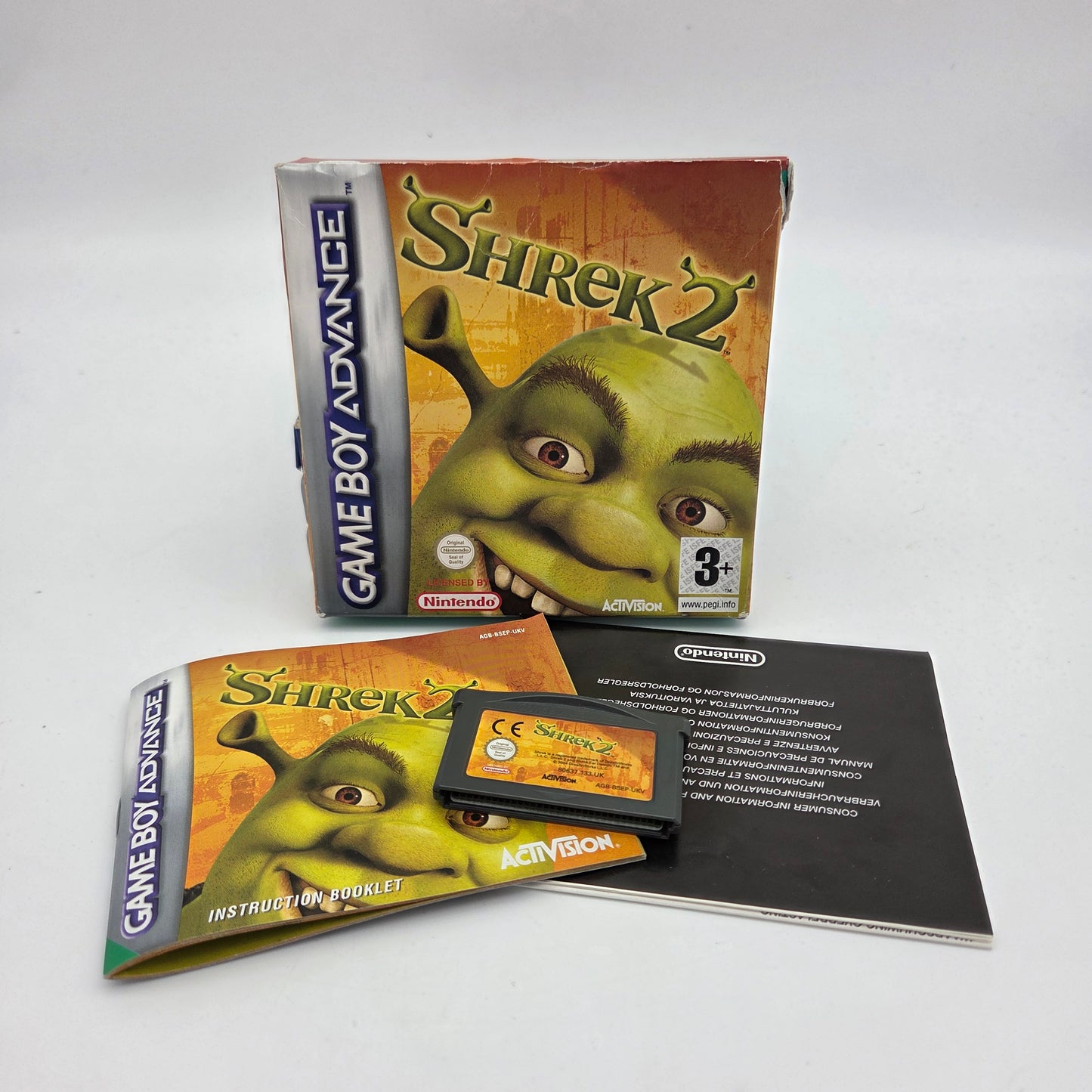 Shrek 2 (Game Boy Advance - Boxed)