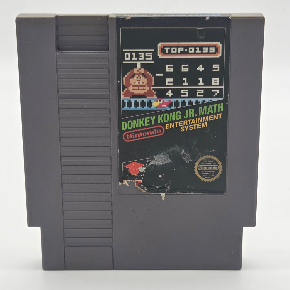 Donkey Kong Jr. Math (NES - USA)