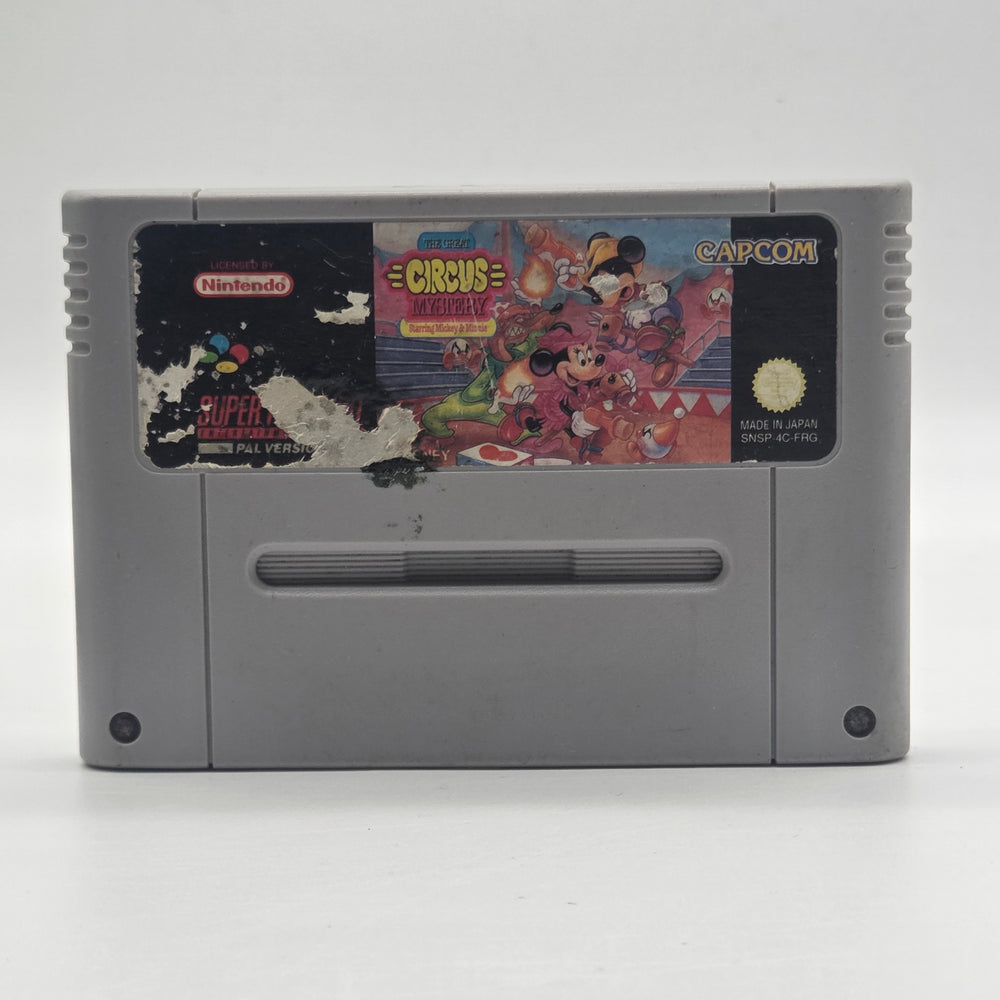The Great Circus Mystery starring Mickey Mouse (SNES - FRG)