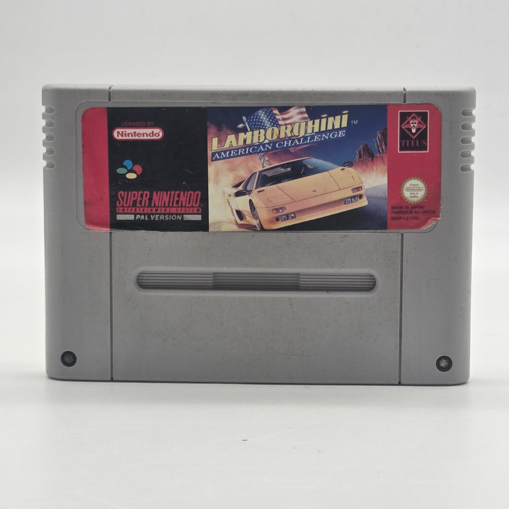 Lamborghini: American Challenge (SNES - FRG)