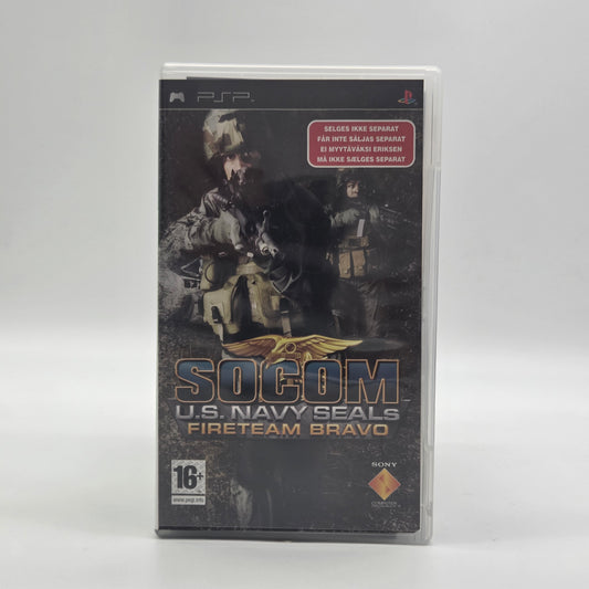 SOCOM: U.S. Navy SEALs Fireteam Bravo PSP (Løst Spil)