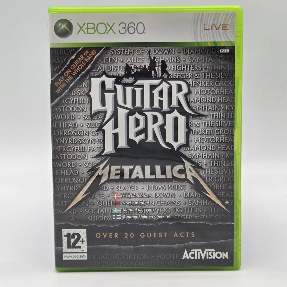Guitar Hero Metallica Xbox 360