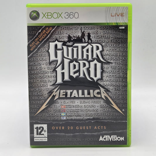 Guitar Hero Metallica Xbox 360