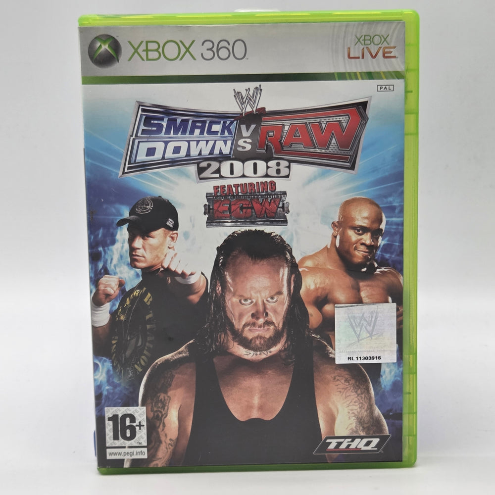 Smakdown vs. Raw 2008 Xbox 360