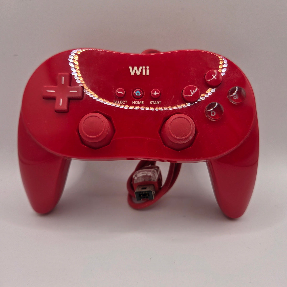 Nintendo Wii Classic Controller Pro – Rød